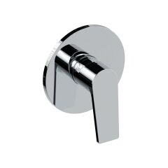Azure Yuvarlak Ankastre Duş Bataryası Üst Grubu - Chrome