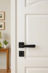 Nobel Ay İnox Kare Rozetli Kapı Kolu