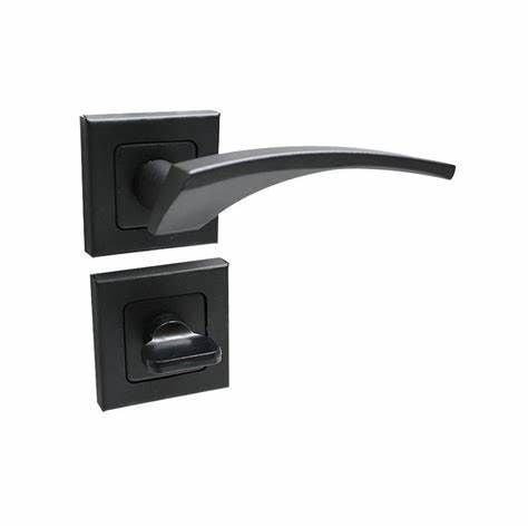 Nobel Max Panama Matsiyah Kare Rozetli Kapı Kolu