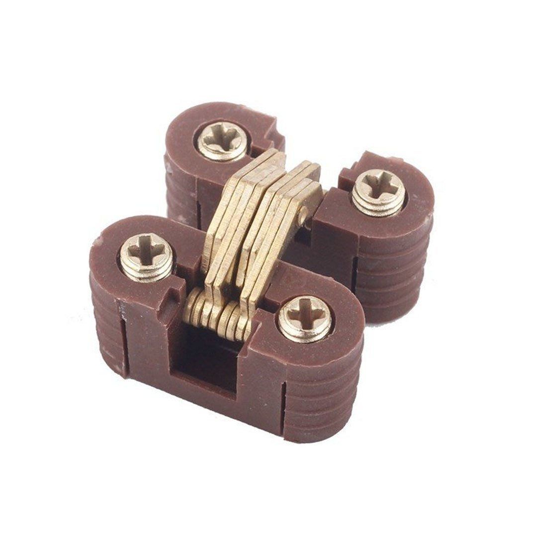 Oval Masa Menteşesi 12 mm Kahve